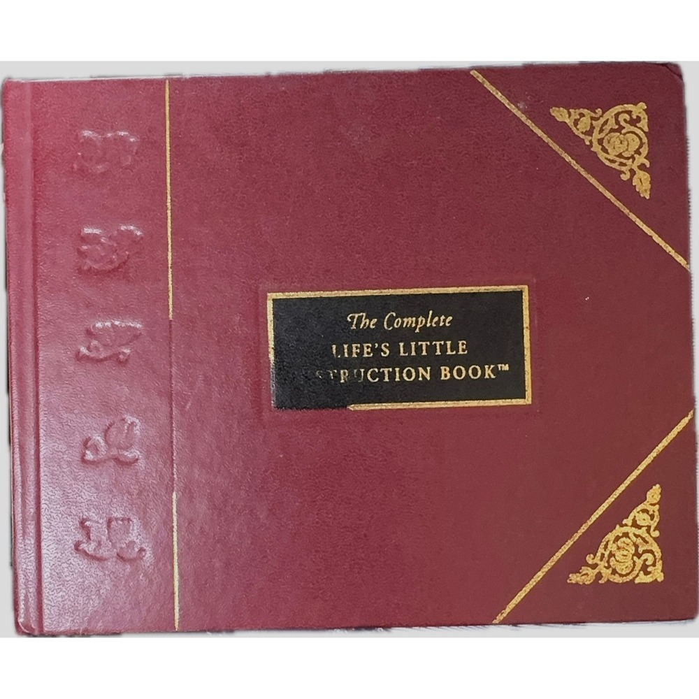 The Complete Life's Little Instruction Book H. Jackson Brown Jr Hardcover Book